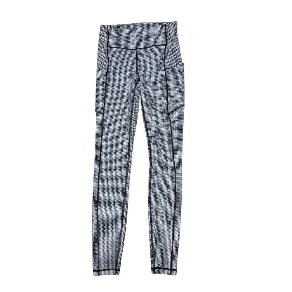 Lululemon Speed Up Tight 28" Leggings Womens Size 4 Houndstooth